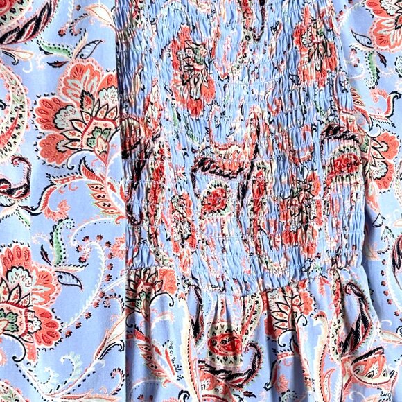 Mi Ami Women's Long Sleeve Floral Small Blouse - Picture 4 of 12